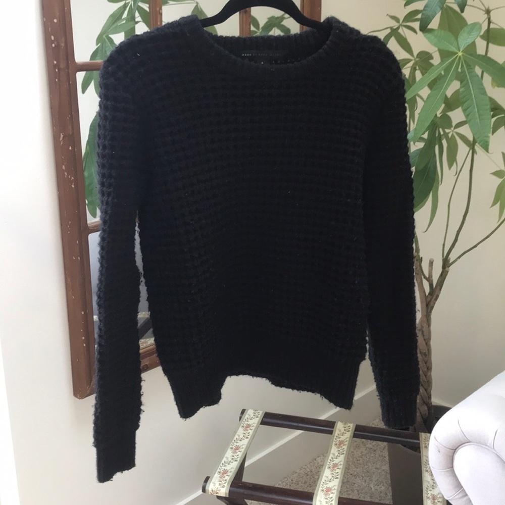 Marc by Marc Jacobs - Black Sweater - Wmns SZ Sm